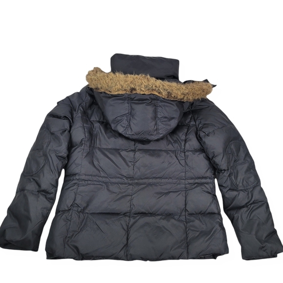 Marc New York Puffer Down Filled Hooded Black Jacket Size Medium - Picture 3 of 16